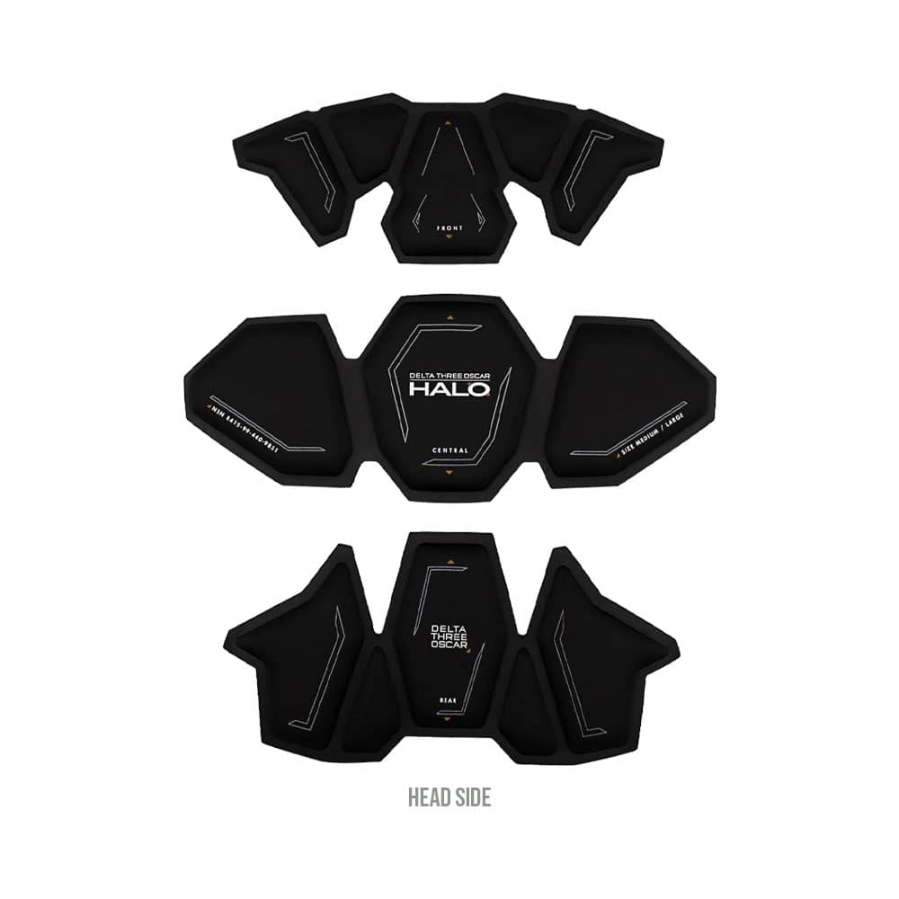 D3O Halo Helmet Liner System Head Side
