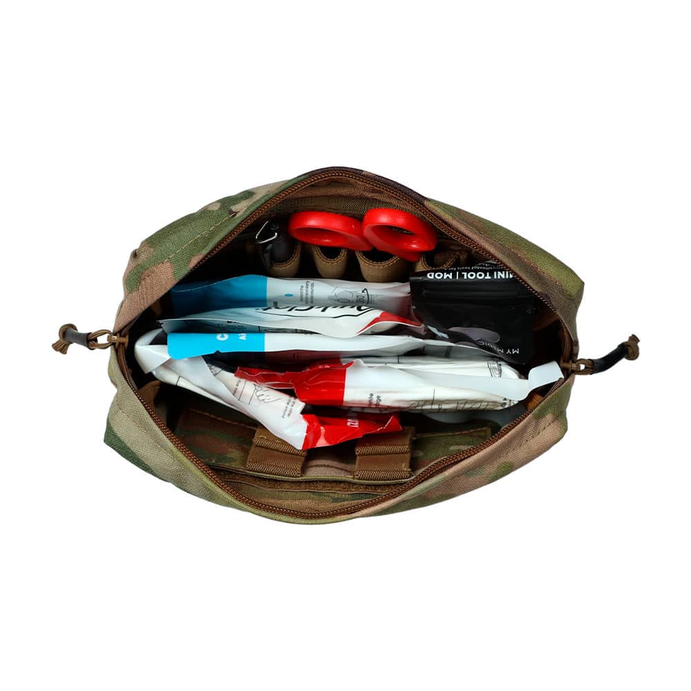 GP 5x8x3 Pouch Multicam Inside Filled