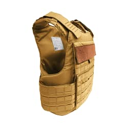Warrior Full Cut Carrier Coyote Left View