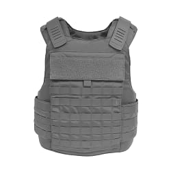 Warrior Full Cut Carrier Operator Grey Front View