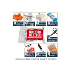 Bleeding Control Kit Contents