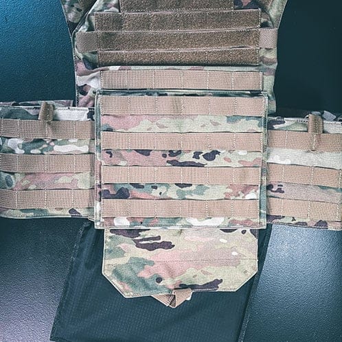 Plate Backer into Carrier